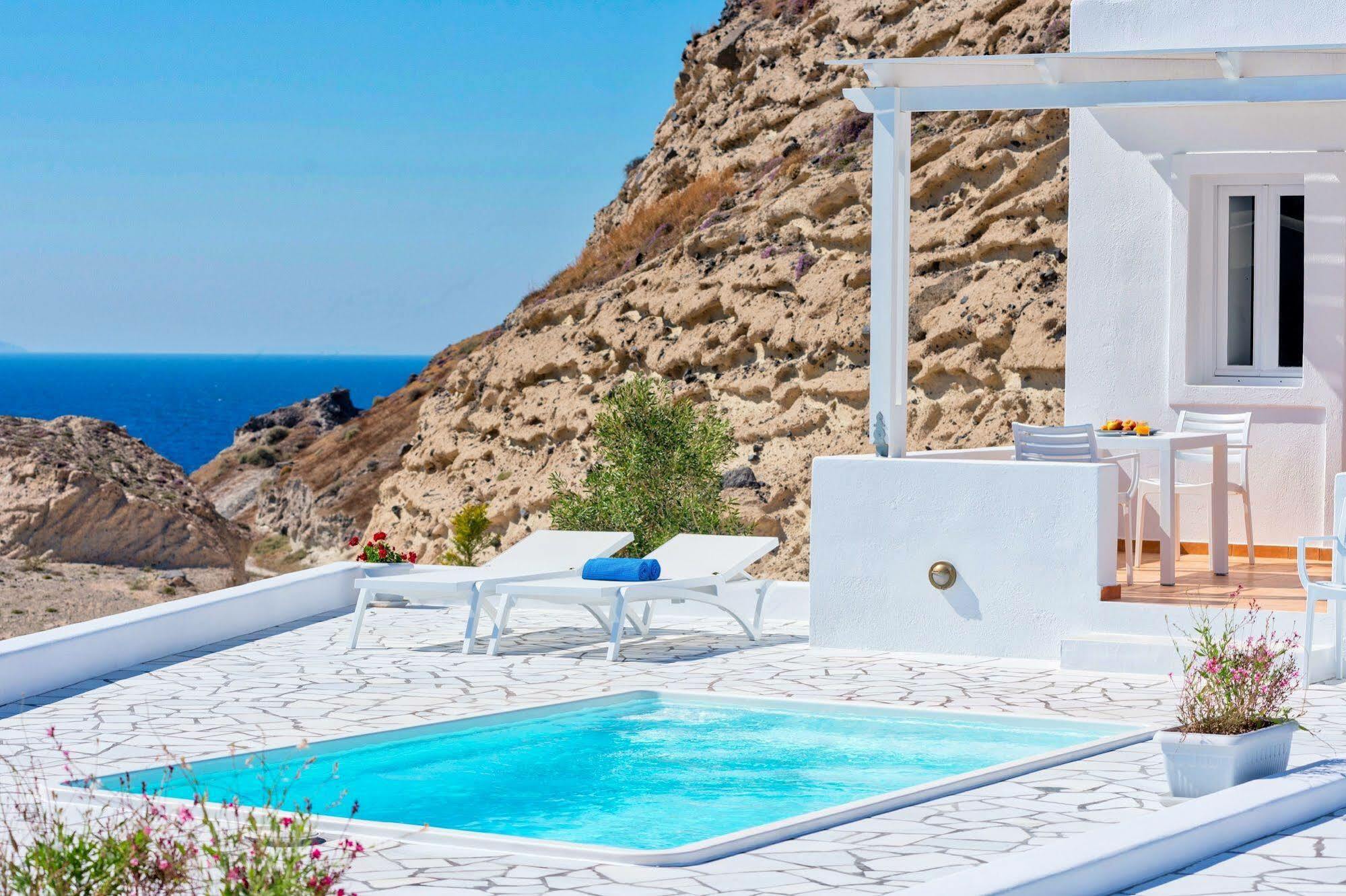 Katharos Pool Villas Oia Exteriör bild